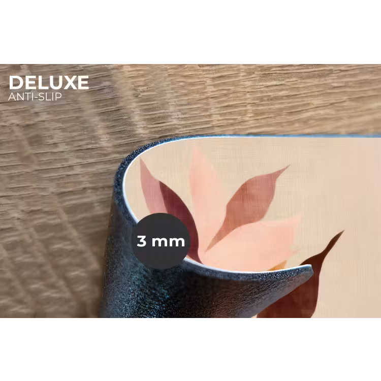Placemat - 6 stuks - Bloemen - Blaadjes - Minimalistisch - Roze — 4
