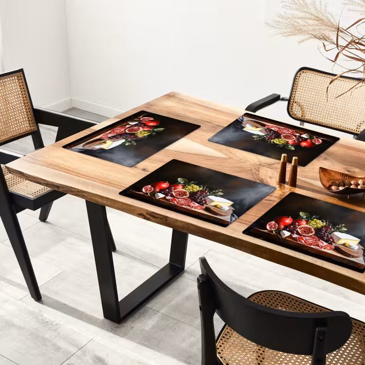 Placemat - 6 stuks - Borrelplank - Stilleven - Vintage — 5