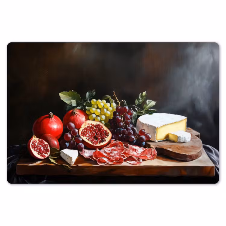 Placemat - 6 stuks - Borrelplank - Stilleven - Vintage — 7