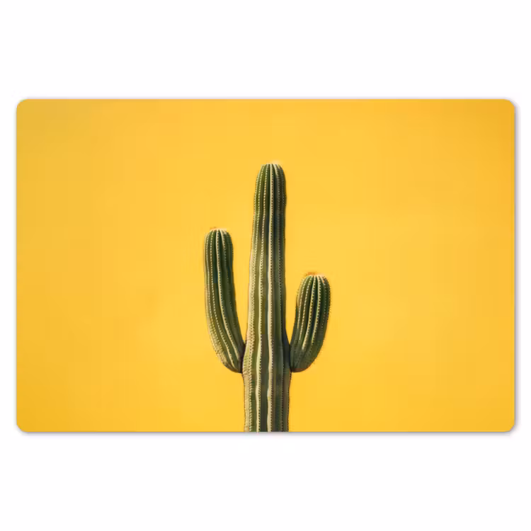 Placemat - 6 stuks - Cactus - Groen - Minimalistisch — 7