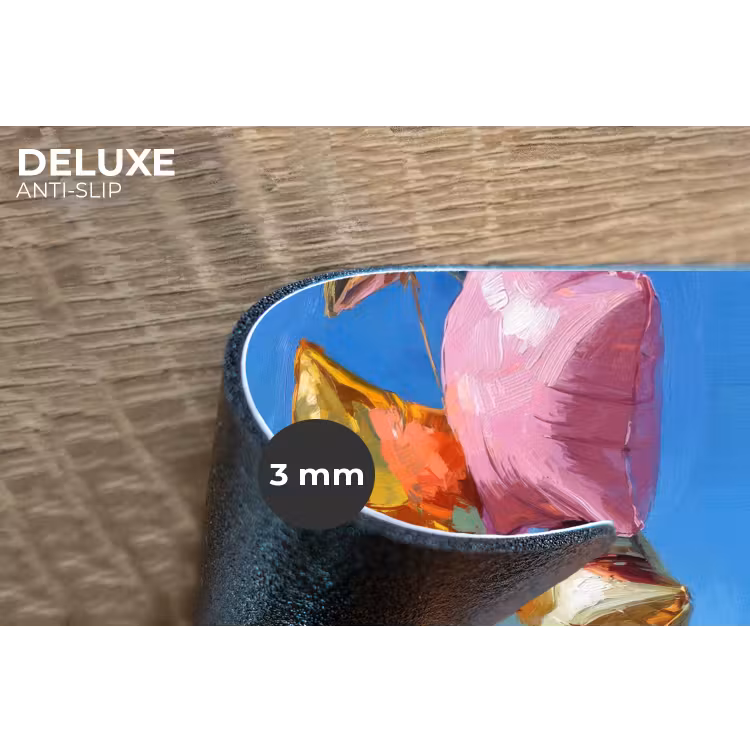Placemat - 6 stuks - Ballonnen - Goud - Stervorm - Roze — 4