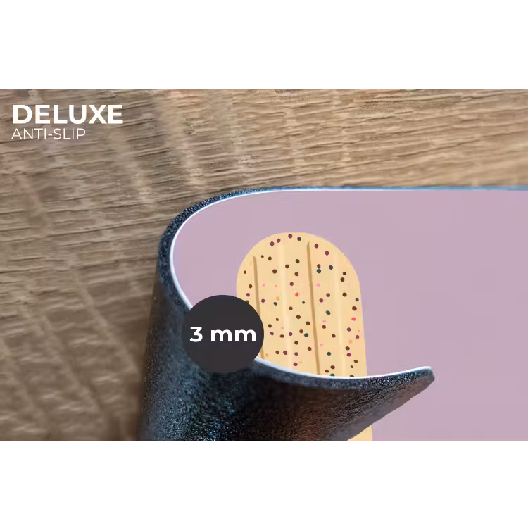 Placemat - 6 stuks - Beige - Ijsje - Spikkels — 4