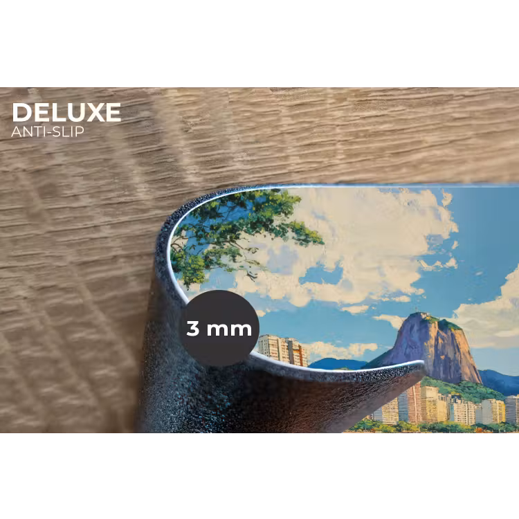 Placemat - 6 stuks - Berg - Skyline - Strand - Water — 4