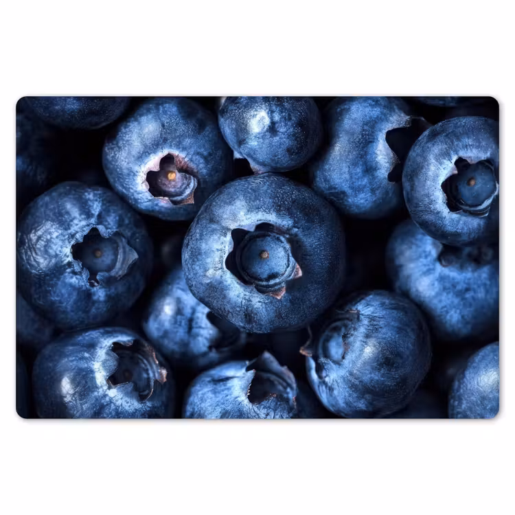 Placemat - 6 stuks - Bessen - Blauw - Fruit — 7