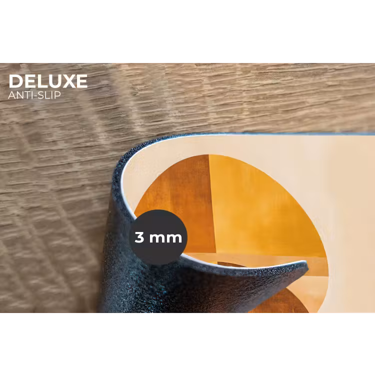 Placemat - 6 stuks - Cirkels - Geel - Minimalistisch — 4