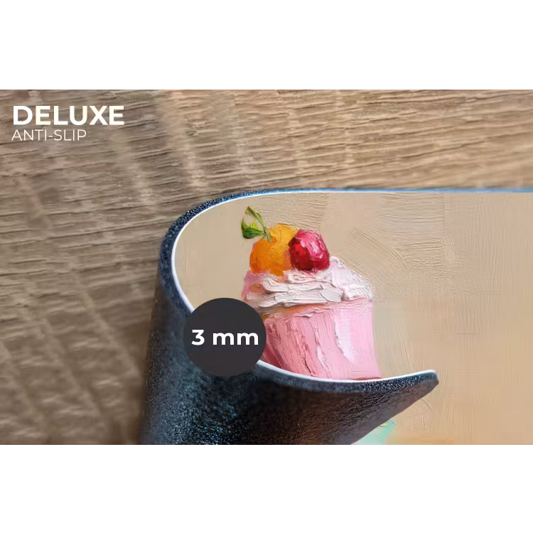 Placemat - 6 stuks - Cupcakes - Gestapeld - Kleurrijk - Fruit — 4