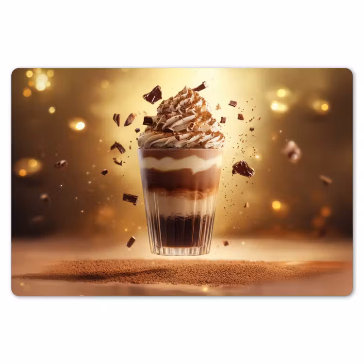 Placemat - 6 stuks - Dessert - Chocolade - Zoet - Eten — 7