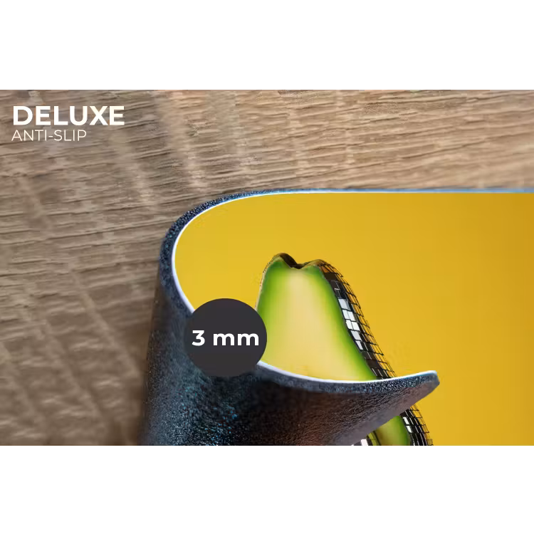 Placemat - 6 stuks - Avocado - Discobal - Geel - Glitter — 4