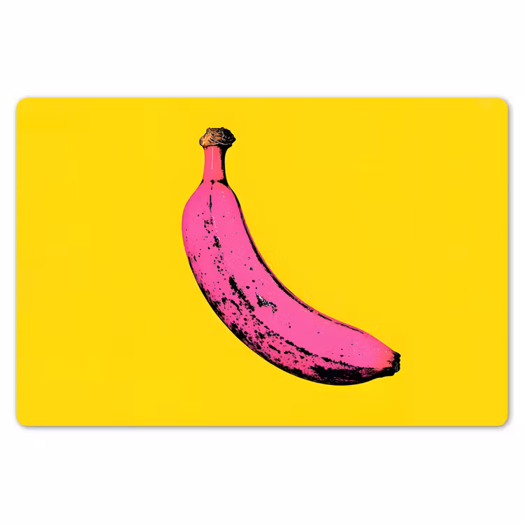 Placemat - 6 stuks - Banaan - Grafisch - Geel — 7