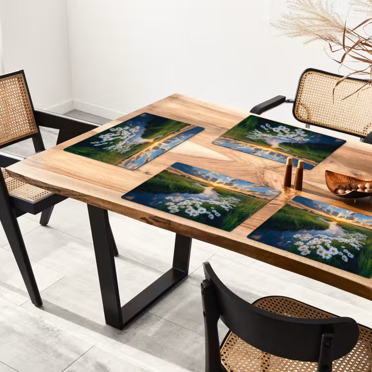 Placemat - 6 stuks - Beekje - Landschap - Margriet — 5