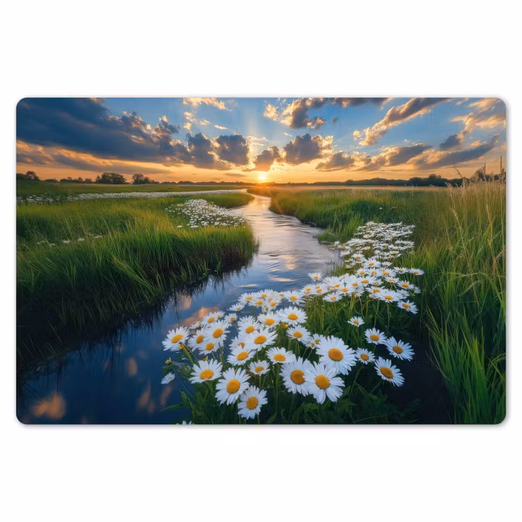 Placemat - 6 stuks - Beekje - Landschap - Margriet — 7
