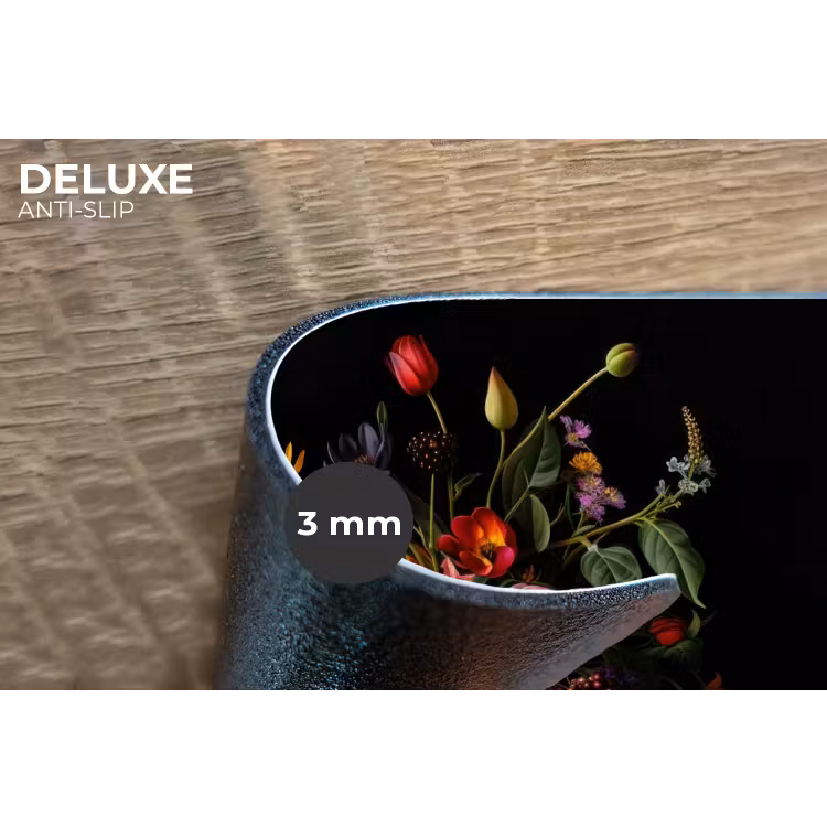 Placemat - 6 stuks - Bloemen - Bessen - Klassiek — 4