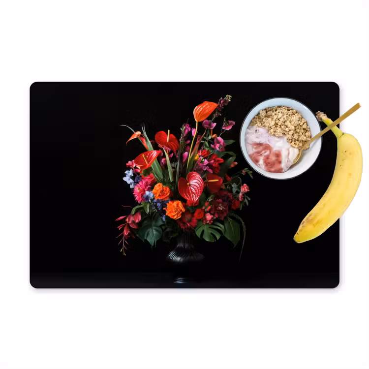 Placemat - 6 stuks - Bloemen - Boeket - Sierlijk — 1