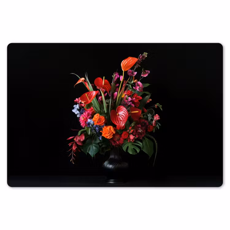 Placemat - 6 stuks - Bloemen - Boeket - Sierlijk — 7