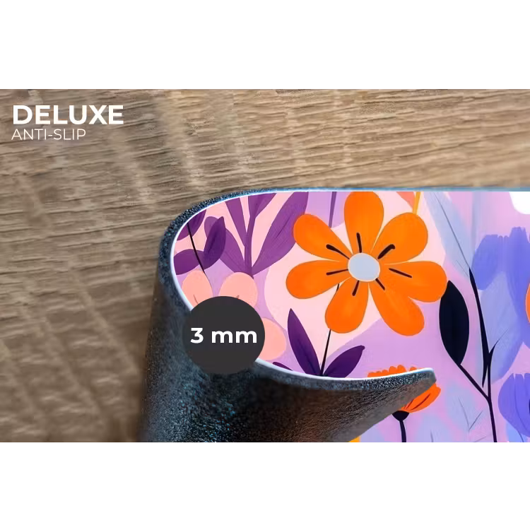 Placemat - 6 stuks - Bloemen - Kleurrijk - Bladeren — 4