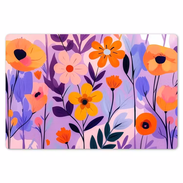 Placemat - 6 stuks - Bloemen - Kleurrijk - Bladeren — 7