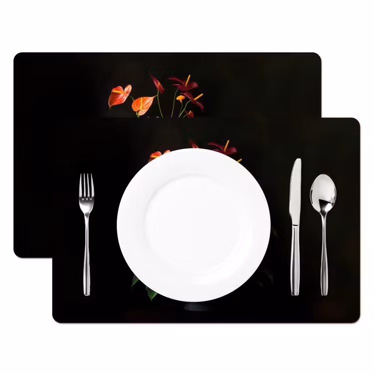 Placemat - 6 stuks - Bloemen - Vaas - Kleurrijk — 2