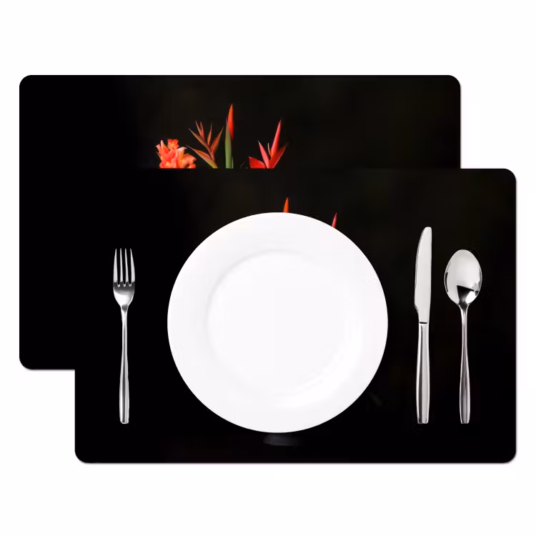 Placemat - 6 stuks - Boeket - Bloemen - Exotisch — 2