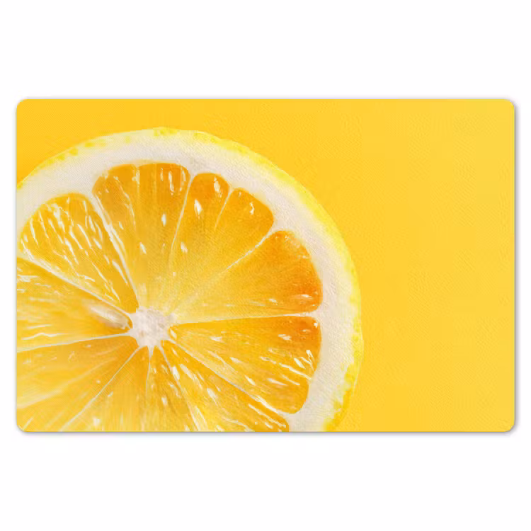 Placemat - 6 stuks - Citroen - Geel - Zonnig — 7