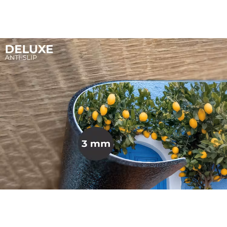 Placemat - 6 stuks - Citroenbomen - Geel - Deur - Potten — 4
