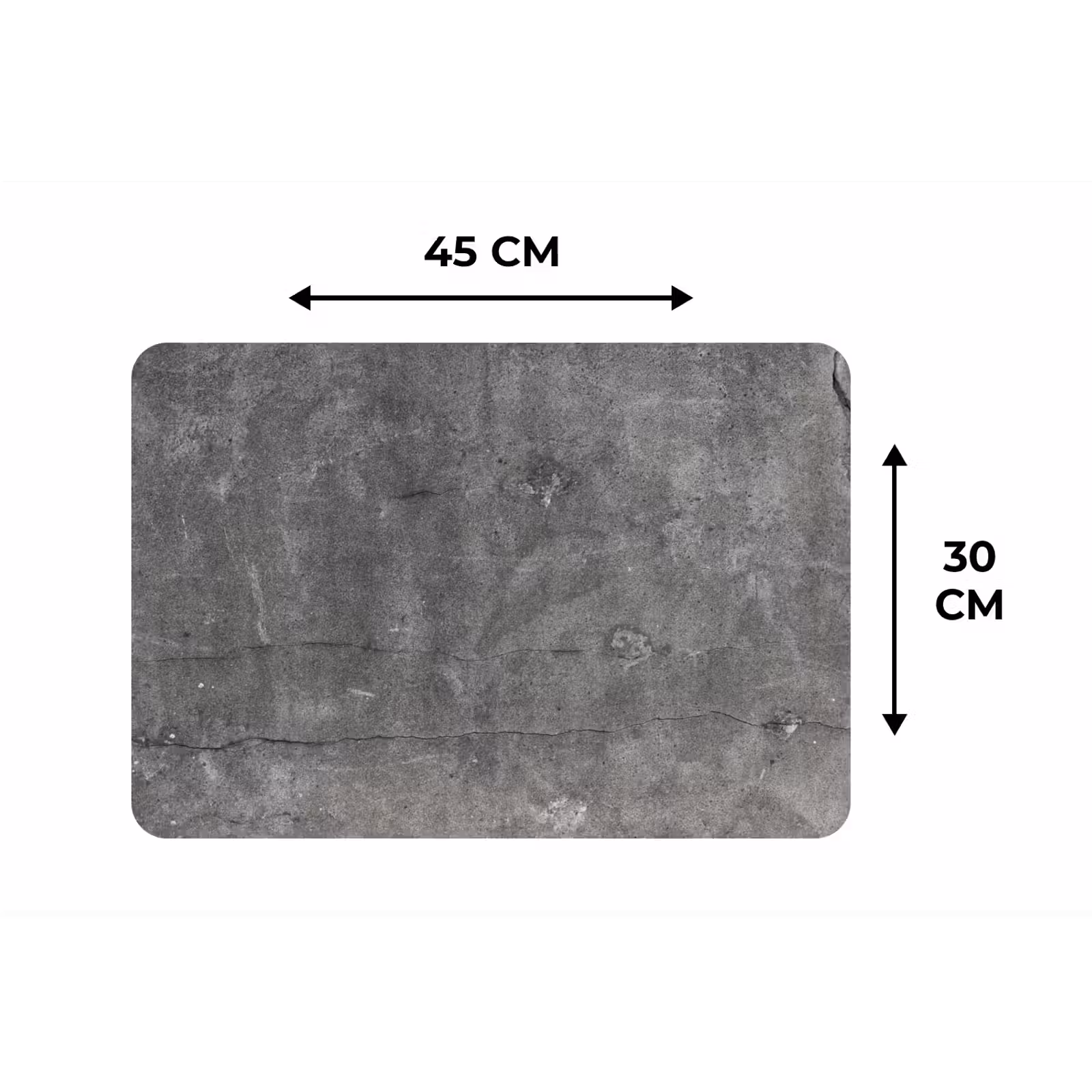 Placemat - 6 stuks - Beton - Muur - Cement — 1