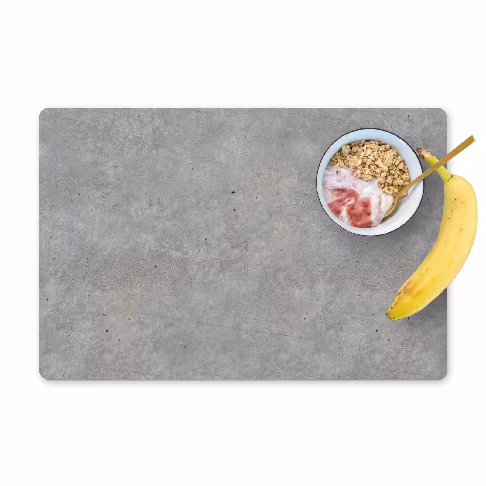 Placemat - 6 stuks - Beton - Patronen - Industrieel — 1