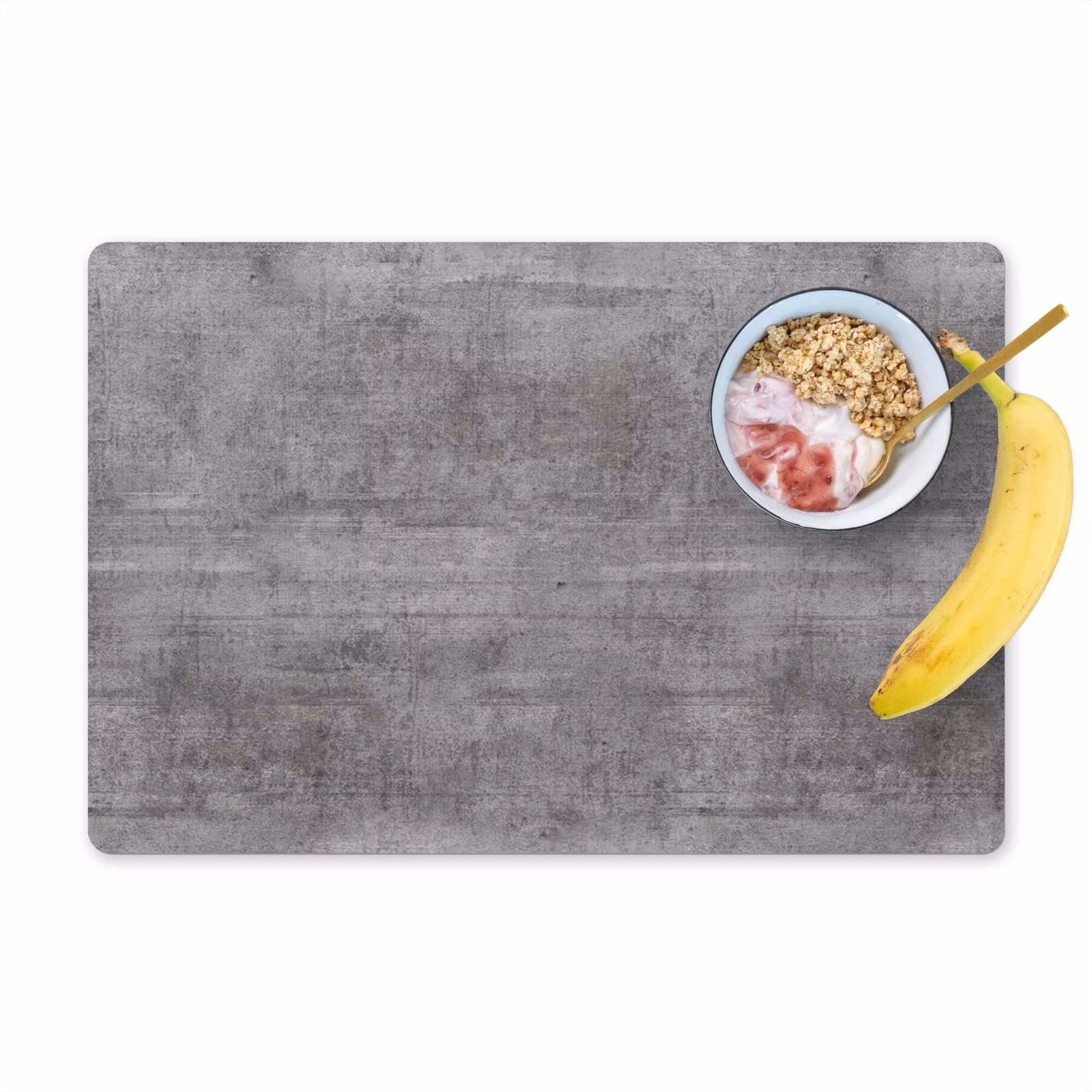 Placemat - 6 stuks - Beton - Patroon - Antiek — 1
