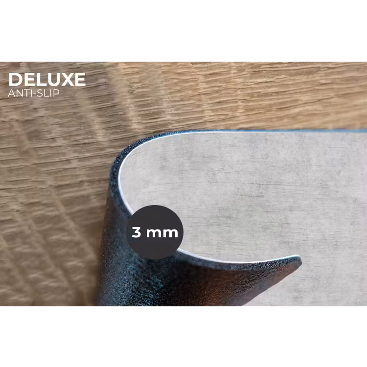 Placemat - 6 stuks - Beton - Grijs - Industrieel - Patroon — 4