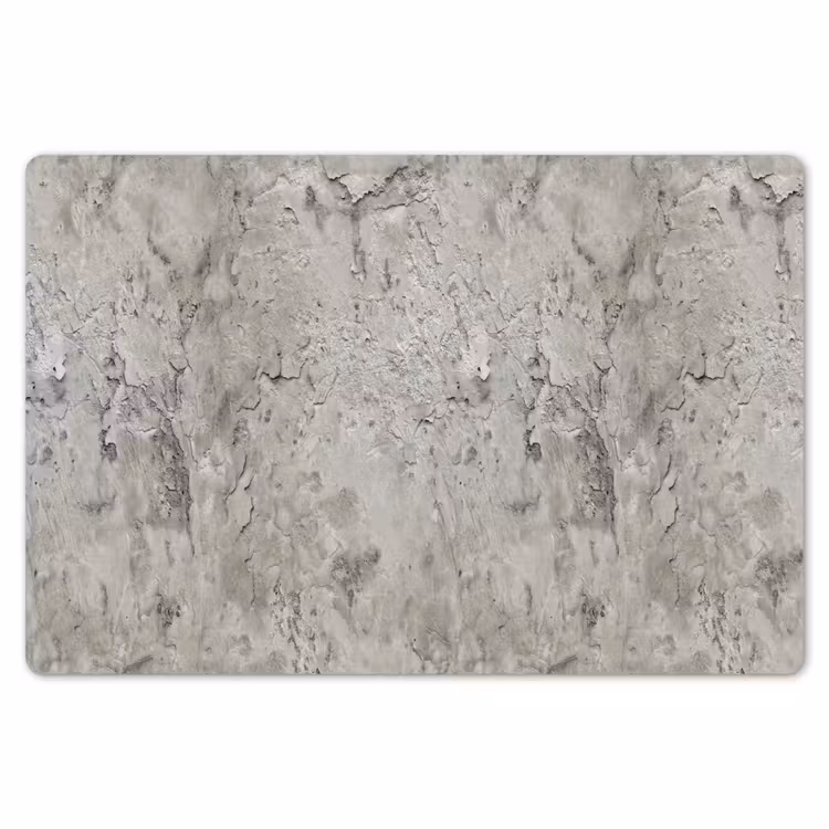 Placemat - 6 stuks - Beton - Grijs - Muur — 7