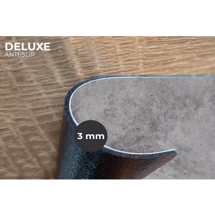 Placemat - 6 stuks - Beton - Grijs - Patronen — 4