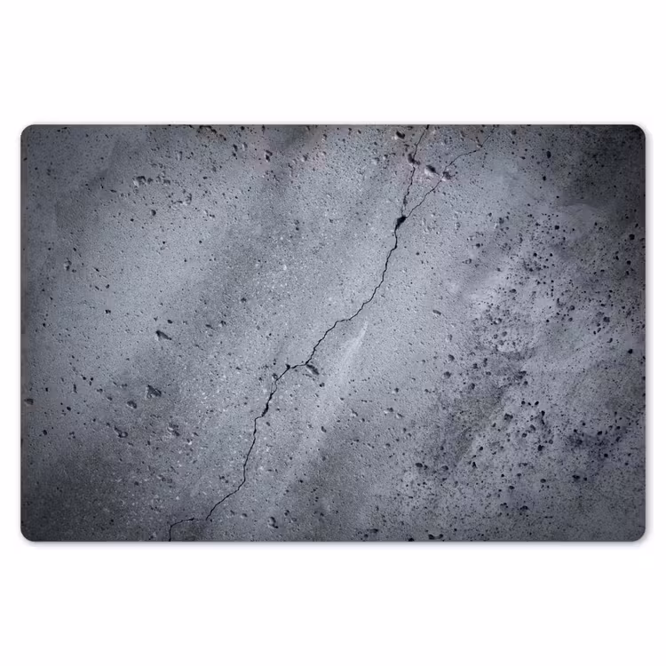 Placemat - 6 stuks - Beton - Grijs - Scheur — 7