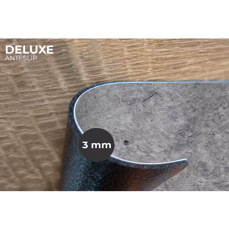 Placemat - 6 stuks - Beton - Leisteen - Grijs -Betonstructuur — 4