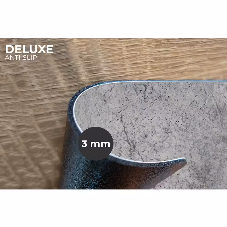 Placemat - 6 stuks - Beton - Muur - Industrieel - Patronen — 4