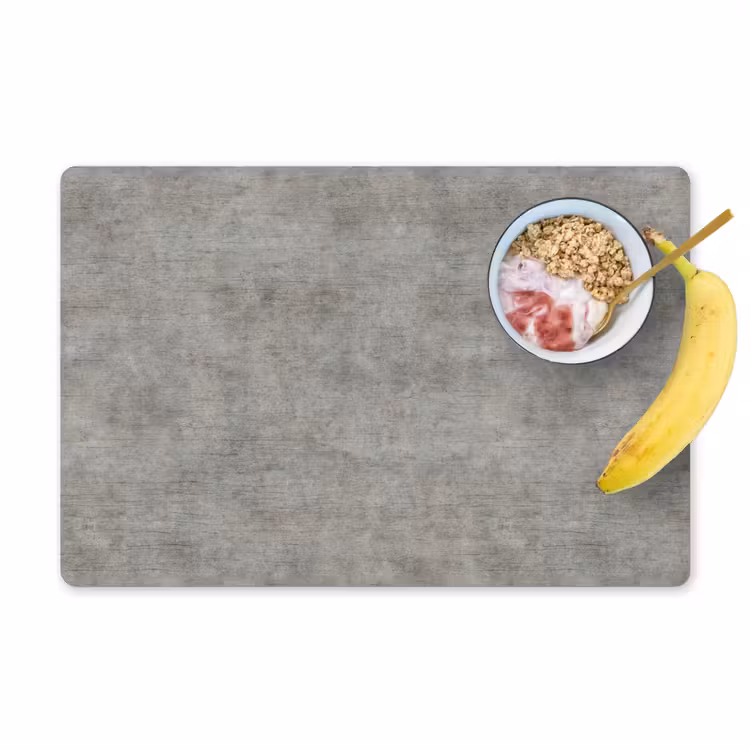 Placemat - 6 stuks - Beton - Muur - Patronen — 1