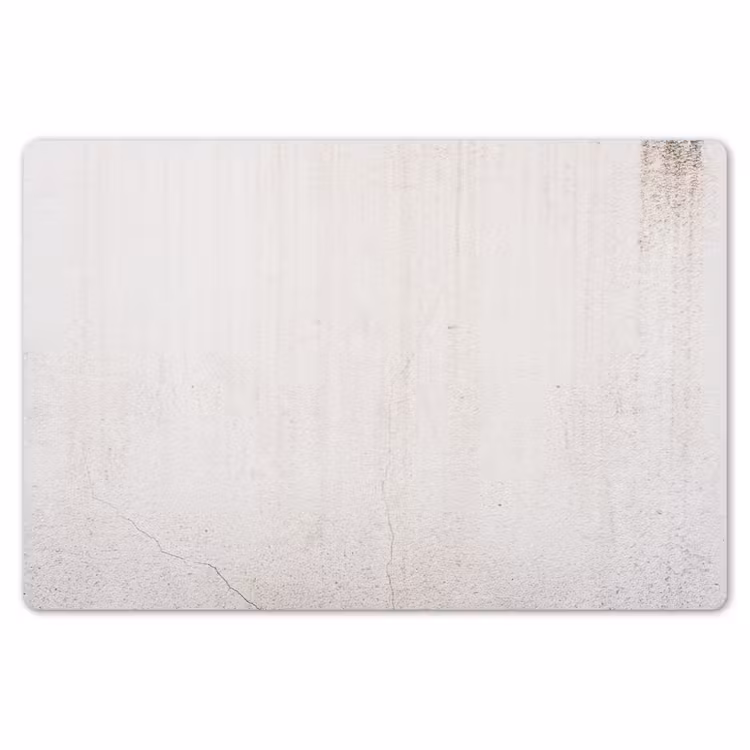Placemat - 6 stuks - Beton - Muur - Wit — 7
