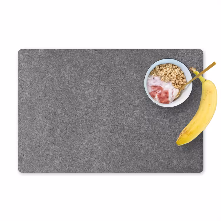 Placemat - 6 stuks - Beton - Patronen - Cement - Vintage - Textuur - Rustiek — 1