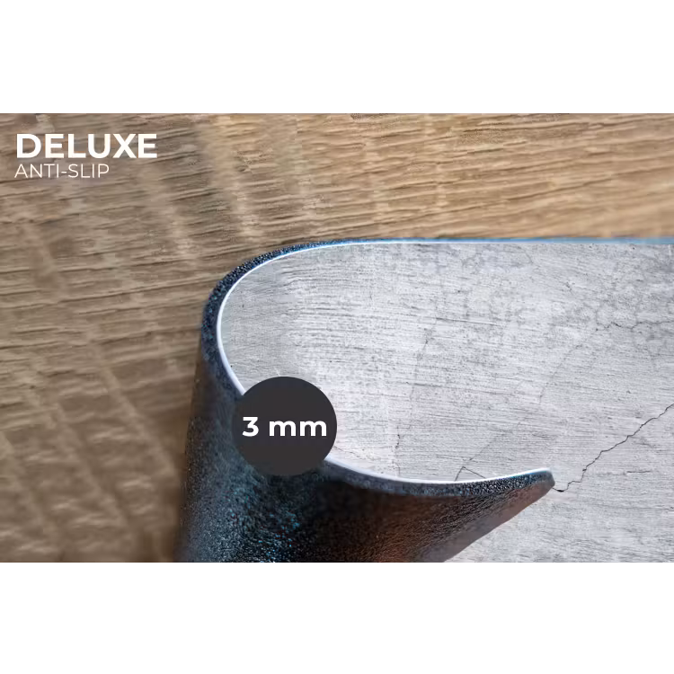 Placemat - 6 stuks - Beton - Scheur - Grijs — 4