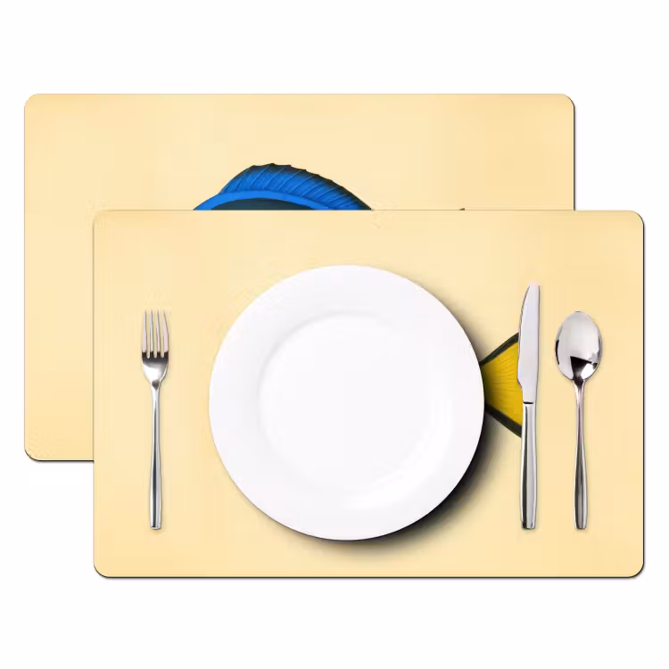 Placemat - 6 stuks - Blauw - Dory - Vis - Staartvin — 2