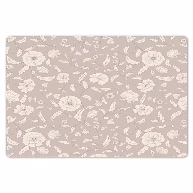 Placemat - 6 stuks - Bloemen - Blaadjes - Patroon — 7