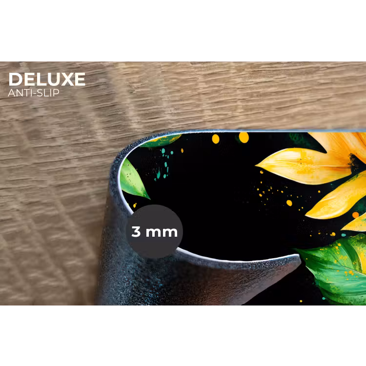 Placemat - 6 stuks - Bladeren - Groen - Geel - Verf - Jungle — 4