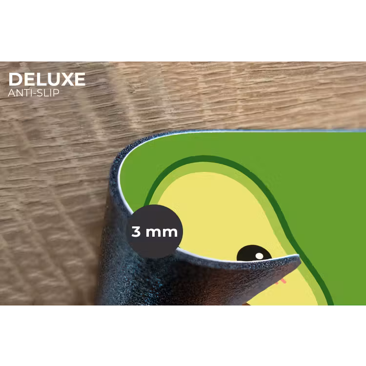 Placemat - 6 stuks - Avocado - Groen - Speels — 4