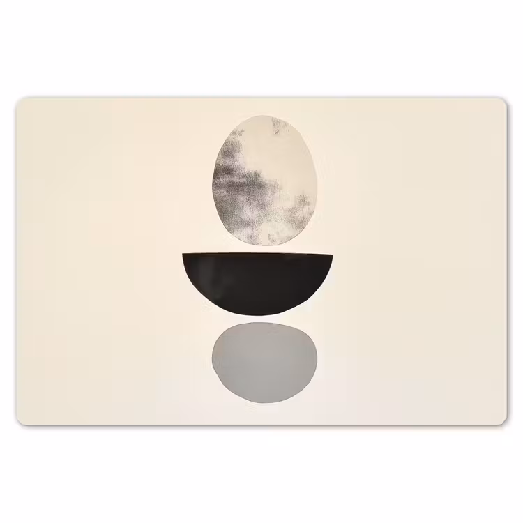 Placemat - 6 stuks - Beige - Japandi - Wabi sabi — 7