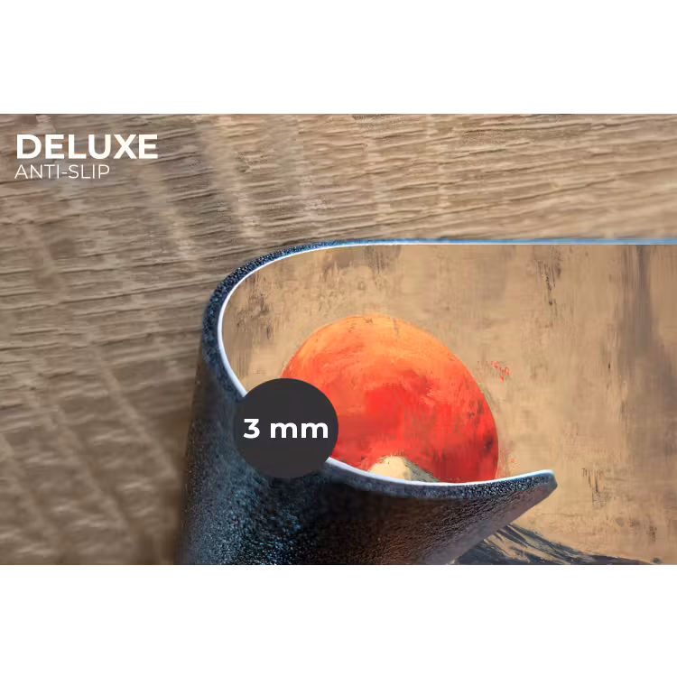 Placemat - 6 stuks - Bergtop - Sneeuw - Zon — 4