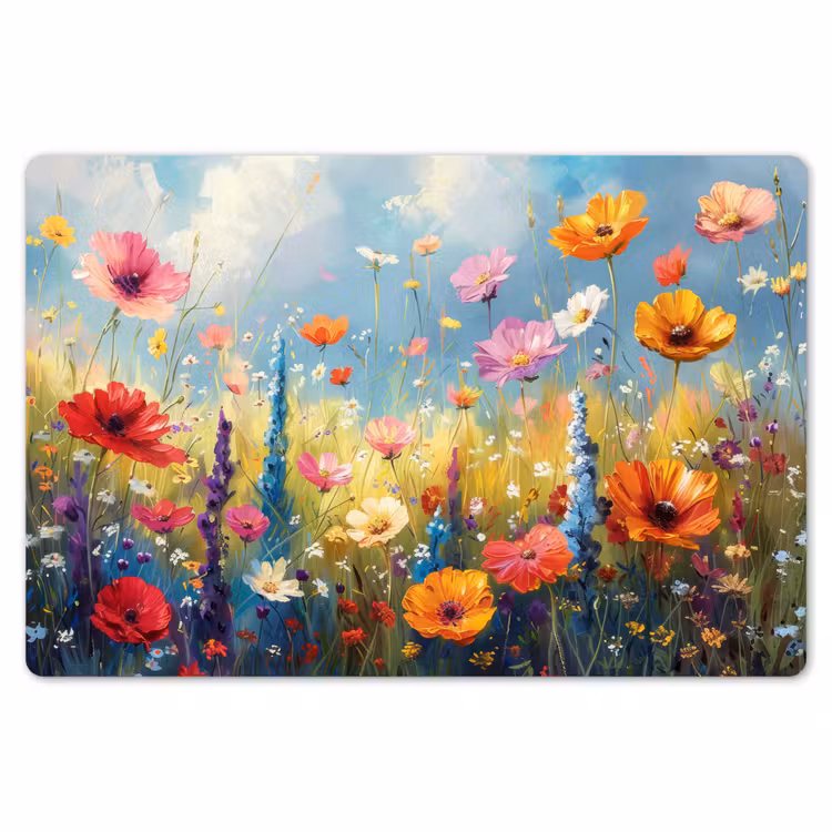 Placemat - 6 stuks - Bloemen - Natuur - Botanisch - Kunst — 7
