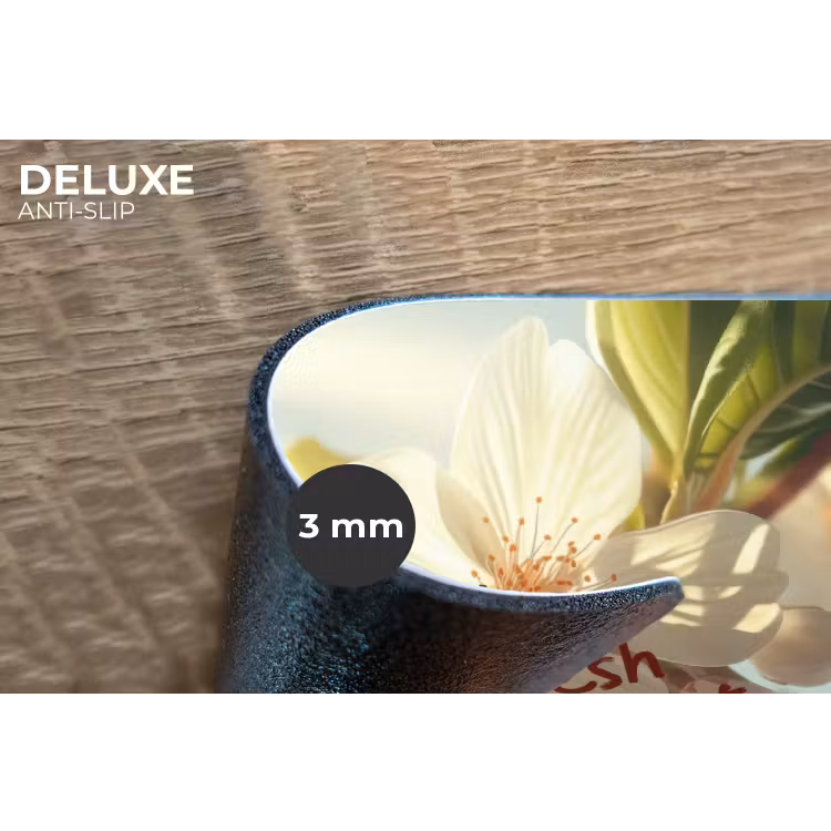 Placemat - 6 stuks - Bloesems - Zonlicht - Quote - Wit — 4