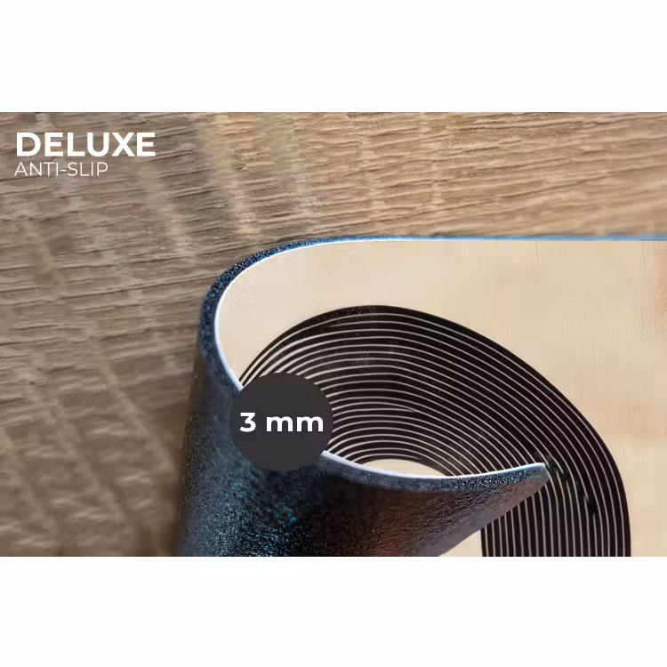Placemat - 6 stuks - Boog - Strepen - Minimalistisch - Zwart — 4