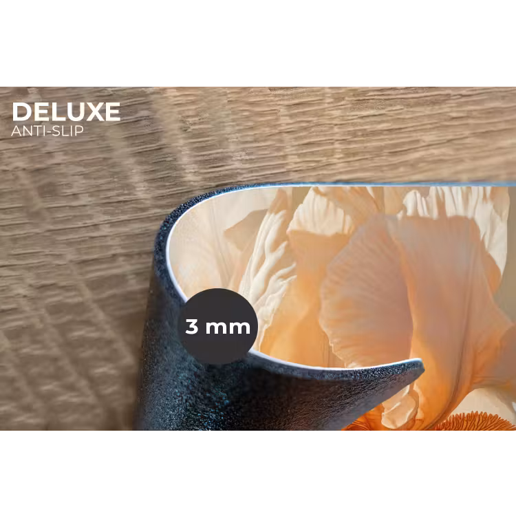 Placemat - 6 stuks - Close up - Oranje - Iris — 4