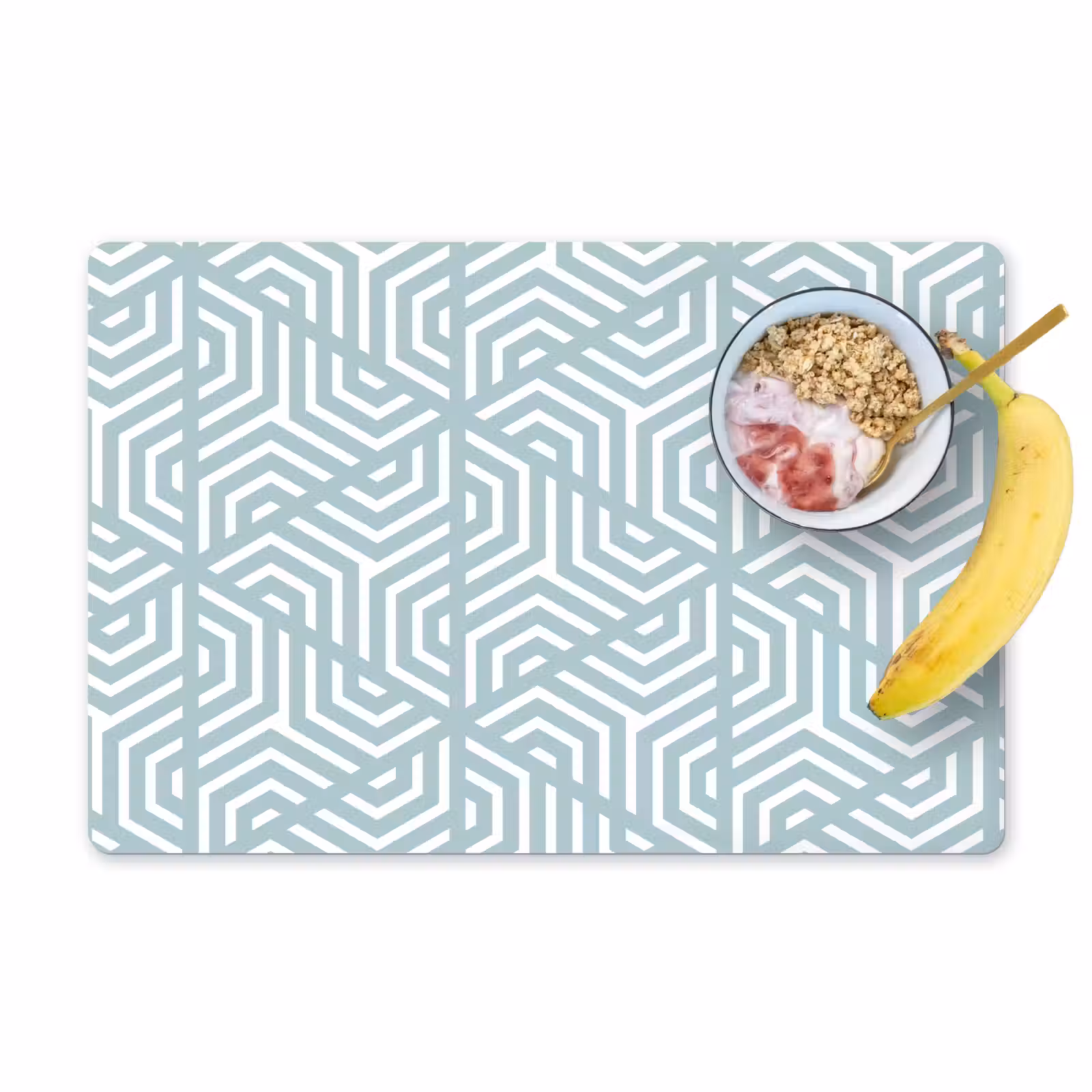 Placemat - 6 stuks - Design - Geometrie - Patroon - Driehoek — 1