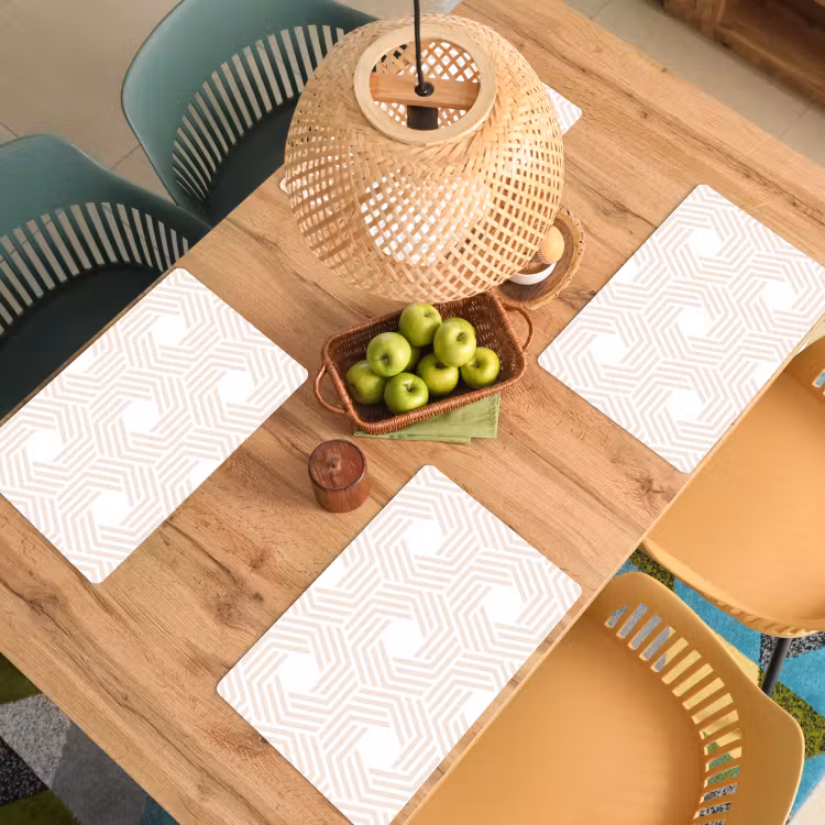 Placemat - 6 stuks - Abstract - Patronen - Design — 6