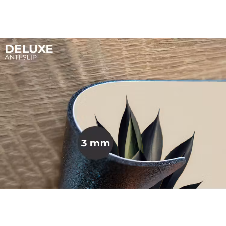 Placemat - 6 stuks - Agaveplant - Symmetrisch - Groen — 4